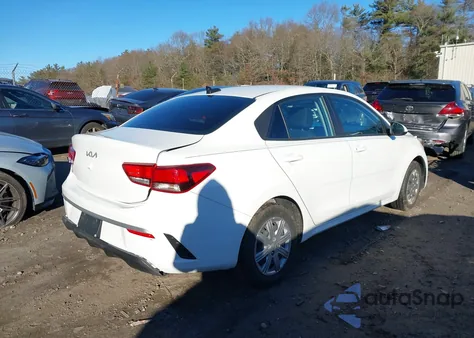 2022 Kia Rio Lx z USA, uszkodzony, nr VIN 3KPA24AD0NE491790